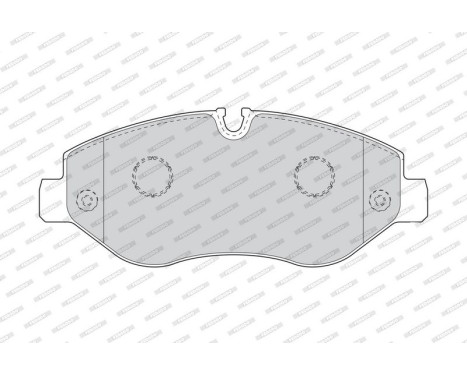 Brake Pad Set, disc brake PREMIER ECO FRICTION FVR4469 Ferodo, Image 3