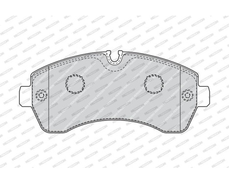 Brake Pad Set, disc brake PREMIER ECO FRICTION FVR4470 Ferodo, Image 3