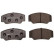 Brake Pad Set, disc brake PREMIER ECO FRICTION FVR450 Ferodo