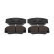 Brake Pad Set, disc brake PREMIER ECO FRICTION FVR450 Ferodo, Thumbnail 5