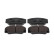 Brake Pad Set, disc brake PREMIER ECO FRICTION FVR450 Ferodo, Thumbnail 3