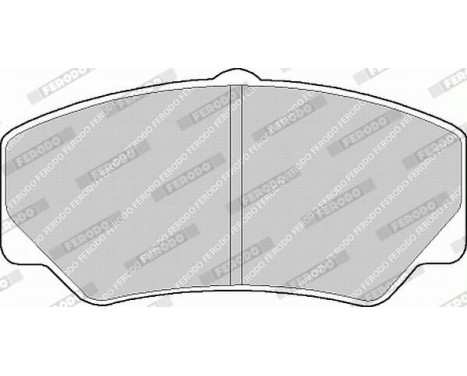 Brake Pad Set, disc brake PREMIER ECO FRICTION FVR450 Ferodo, Image 5