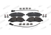 Brake Pad Set, disc brake PREMIER ECO FRICTION FVR4661 Ferodo