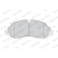 Brake Pad Set, disc brake PREMIER ECO FRICTION FVR4661 Ferodo, Thumbnail 2