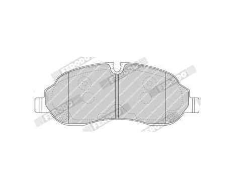 Brake Pad Set, disc brake PREMIER ECO FRICTION FVR4661 Ferodo, Image 3