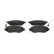 Brake Pad Set, disc brake PREMIER ECO FRICTION FVR4840 Ferodo, Thumbnail 3