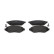 Brake Pad Set, disc brake PREMIER ECO FRICTION FVR4840 Ferodo, Thumbnail 2