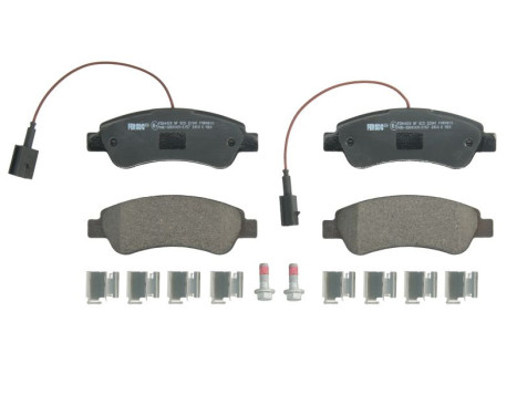 Brake Pad Set, disc brake PREMIER ECO FRICTION FVR4910 Ferodo