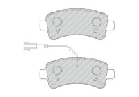 Brake Pad Set, disc brake PREMIER ECO FRICTION FVR4950 Ferodo