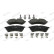 Brake Pad Set, disc brake PREMIER ECO FRICTION FVR5067 Ferodo, Thumbnail 2