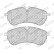Brake Pad Set, disc brake PREMIER ECO FRICTION FVR5067 Ferodo, Thumbnail 2