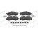 Brake Pad Set, disc brake PREMIER ECO FRICTION FVR5068 Ferodo, Thumbnail 2