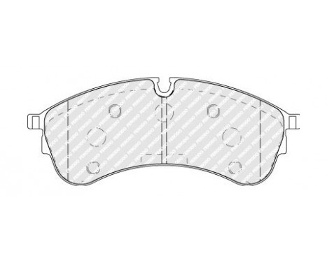 Brake Pad Set, disc brake PREMIER ECO FRICTION FVR5105 Ferodo, Image 2