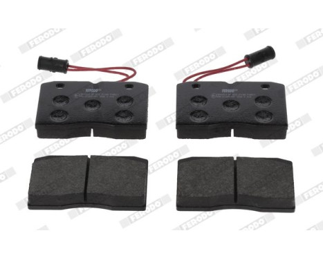 Brake Pad Set, disc brake PREMIER ECO FRICTION FVR511 Ferodo, Image 2