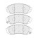 Brake Pad Set, disc brake PREMIER ECO FRICTION FVR5115 Ferodo, Thumbnail 2