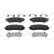 Brake Pad Set, disc brake PREMIER ECO FRICTION FVR5115 Ferodo, Thumbnail 3