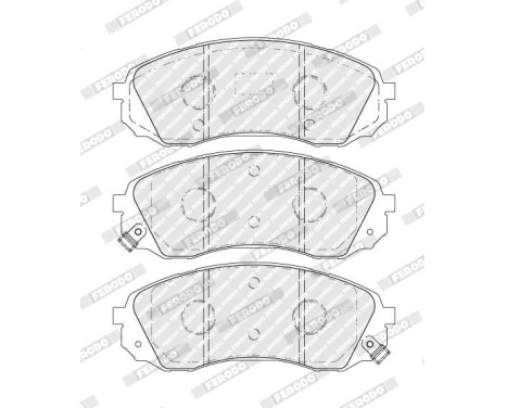 Brake Pad Set, disc brake PREMIER ECO FRICTION FVR5115 Ferodo, Image 3