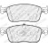 Brake Pad Set, disc brake PREMIER ECO FRICTION FVR5119 Ferodo, Thumbnail 2