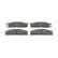 Brake Pad Set, disc brake PREMIER ECO FRICTION FVR641 Ferodo, Thumbnail 4
