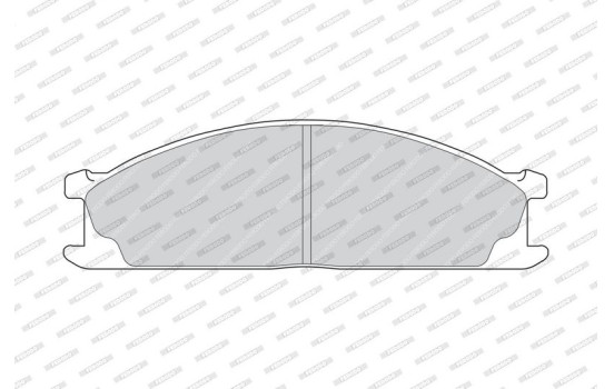 Brake Pad Set, disc brake PREMIER ECO FRICTION FVR641 Ferodo, Image 4