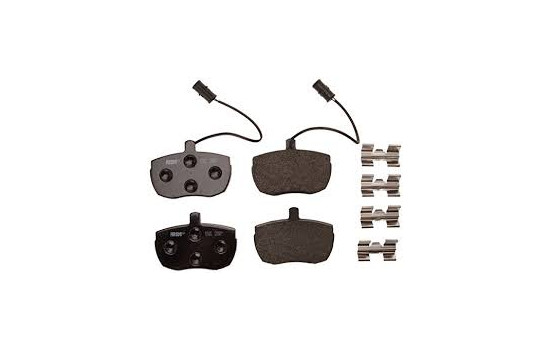 Brake Pad Set, disc brake PREMIER ECO FRICTION FVR656 Ferodo