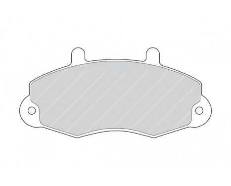 Brake Pad Set, disc brake PREMIER ECO FRICTION FVR700 Ferodo, Image 2