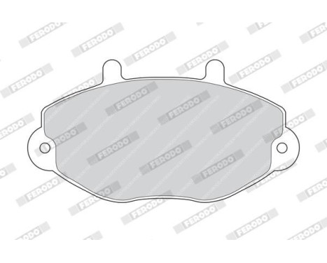 Brake Pad Set, disc brake PREMIER ECO FRICTION FVR701 Ferodo, Image 4