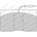 Brake Pad Set, disc brake PREMIER ECO FRICTION FVR805 Ferodo, Thumbnail 5