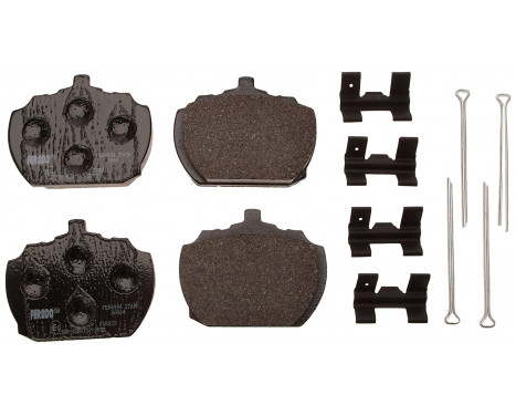 Brake Pad Set, disc brake PREMIER ECO FRICTION FVR833 Ferodo