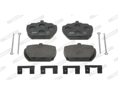 Brake Pad Set, disc brake PREMIER ECO FRICTION FVR833 Ferodo, Image 3