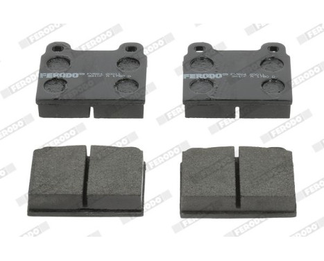 Brake Pad Set, disc brake PREMIER ECO FRICTION FVR84 Ferodo