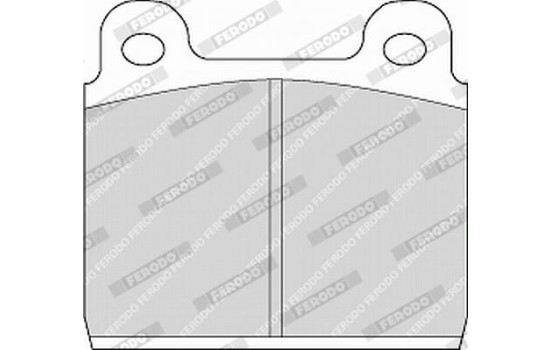 Brake Pad Set, disc brake PREMIER ECO FRICTION FVR84 Ferodo, Image 3