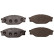 Brake Pad Set, disc brake PREMIER ECO FRICTION FVR949 Ferodo