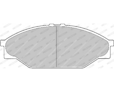 Brake Pad Set, disc brake PREMIER ECO FRICTION FVR949 Ferodo, Image 2