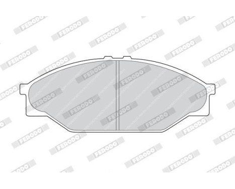 Brake Pad Set, disc brake PREMIER ECO FRICTION FVR949 Ferodo, Image 2