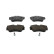 Brake Pad Set, disc brake PREMIER ECO FRICTION FVR970 Ferodo, Thumbnail 2