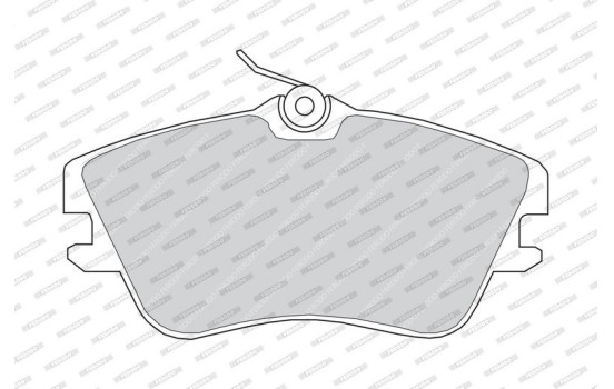 Brake Pad Set, disc brake PREMIER ECO FRICTION FVR970 Ferodo, Image 3