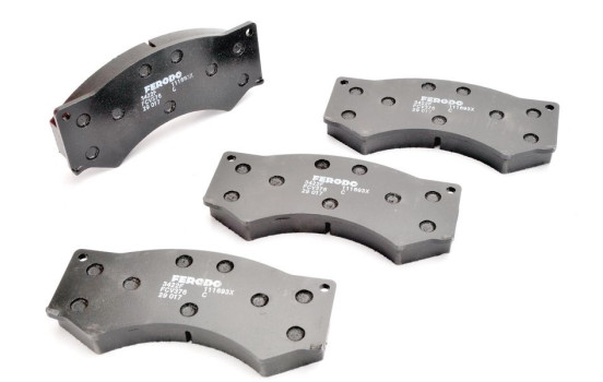 Brake Pad Set, disc brake PREMIER FCV376 Ferodo
