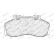 Brake Pad Set, disc brake PREMIER FCV879 Ferodo, Thumbnail 2