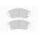 Brake Pad Set, disc brake PREMIER FDB1025 Ferodo, Thumbnail 3