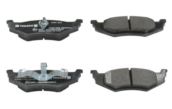 Brake Pad Set, disc brake PREMIER FDB1099 Ferodo, Image 3