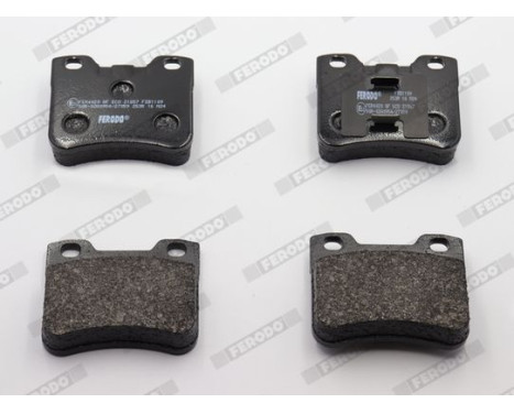 Brake Pad Set, disc brake PREMIER FDB1109 Ferodo, Image 4