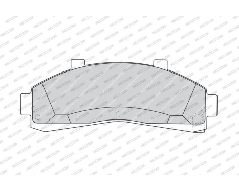 Brake Pad Set, disc brake PREMIER FDB1129 Ferodo, Image 3