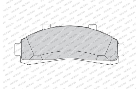 Brake Pad Set, disc brake PREMIER FDB1129 Ferodo, Image 3