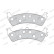 Brake Pad Set, disc brake PREMIER FDB1130 Ferodo, Thumbnail 2
