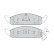 Brake Pad Set, disc brake PREMIER FDB1254 Ferodo, Thumbnail 3