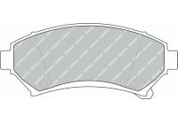 Brake Pad Set, disc brake PREMIER FDB1265 Ferodo