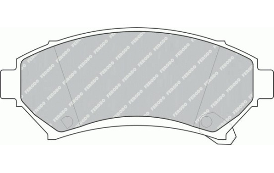 Brake Pad Set, disc brake PREMIER FDB1265 Ferodo