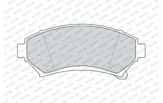 Brake Pad Set, disc brake PREMIER FDB1265 Ferodo, Image 3