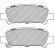 Brake Pad Set, disc brake PREMIER FDB1333 Ferodo, Thumbnail 2